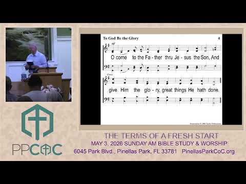 Featured image for “MAY 3, 2026 SUNDAY AM BIBLE STUDY & WORSHIP”