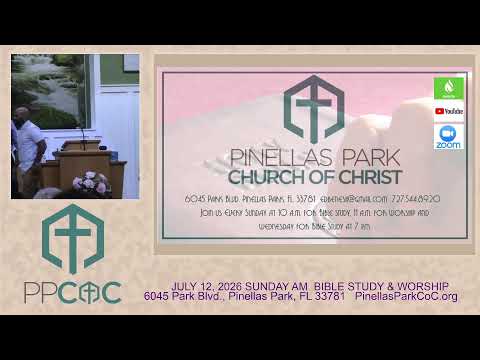 Featured image for “JULY 12, 2026 SUNDAY AM BIBLE STUDY & WORSHIP”